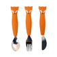 Trixie Silicone Cutlery Set - Mr Fox