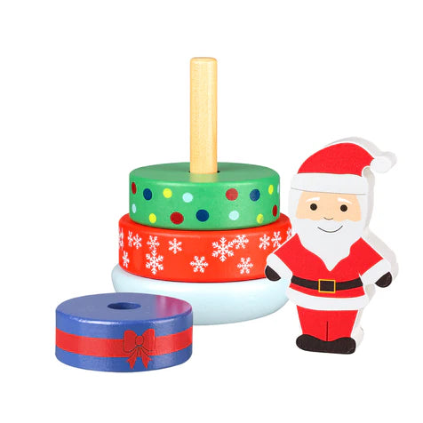 Orange Tree Toys Father Christmas Stacking Ring