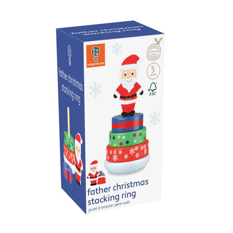 Orange Tree Toys Father Christmas Stacking Ring