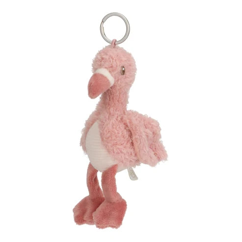 Little Dutch Flamingo Keychain- Safari Friends