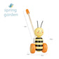 Orange Tree Toys Push Along Honey Bee