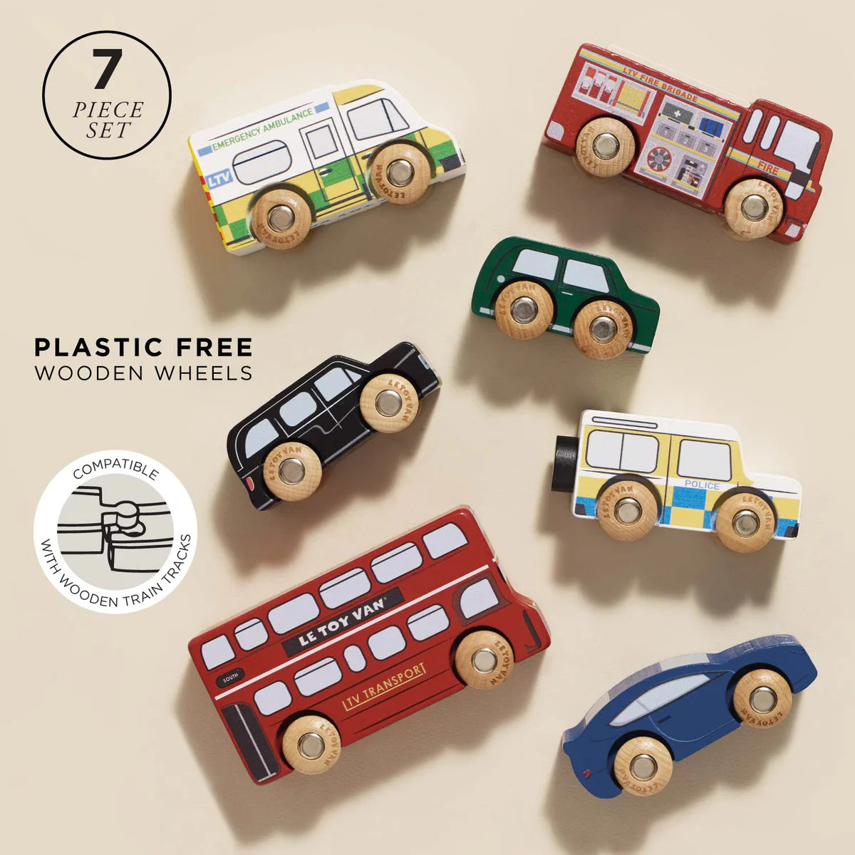Le Toy Van London Car Set
