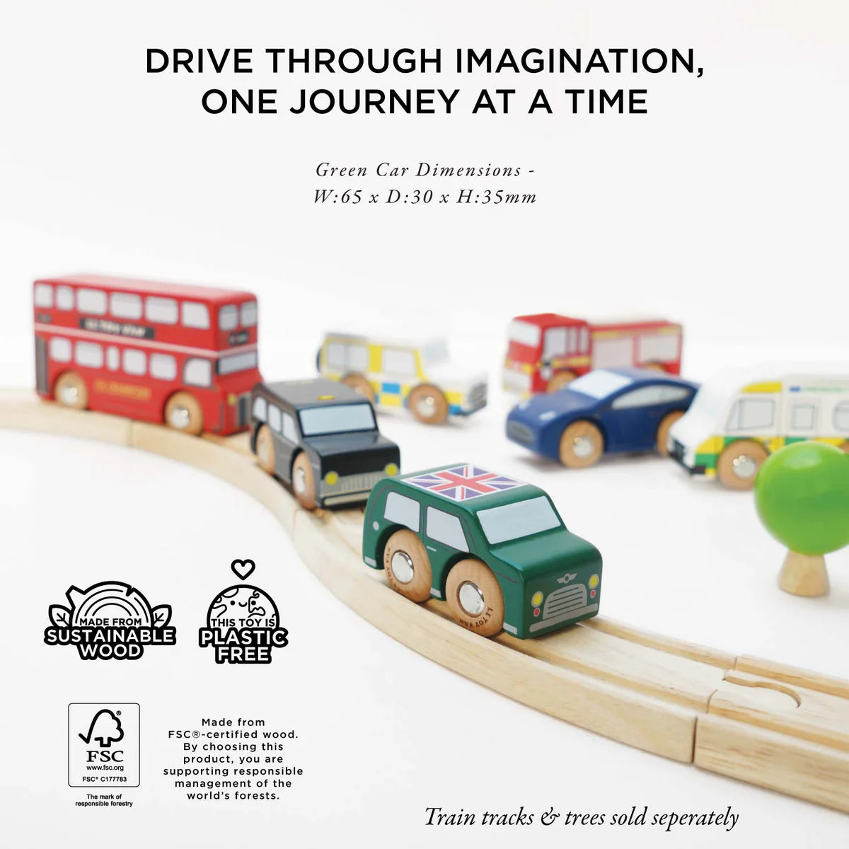 Le Toy Van London Car Set