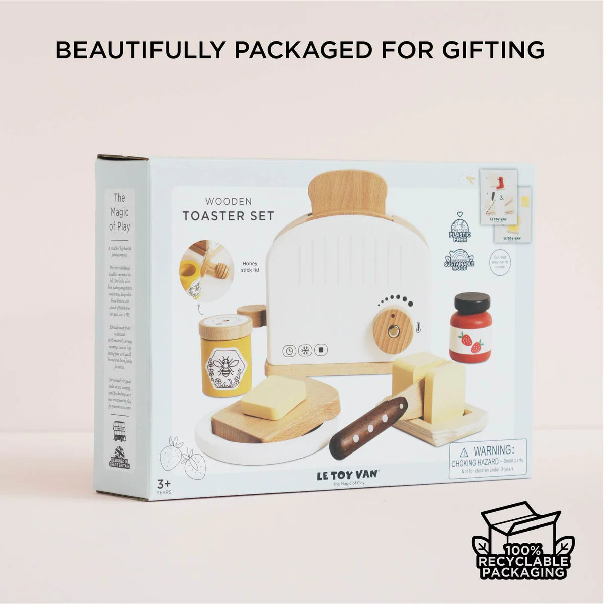 Le Toy Van Pop Up Toaster and Accessories