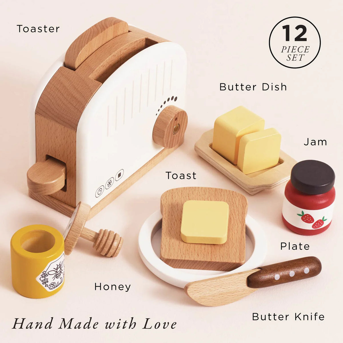 Le Toy Van Pop Up Toaster and Accessories
