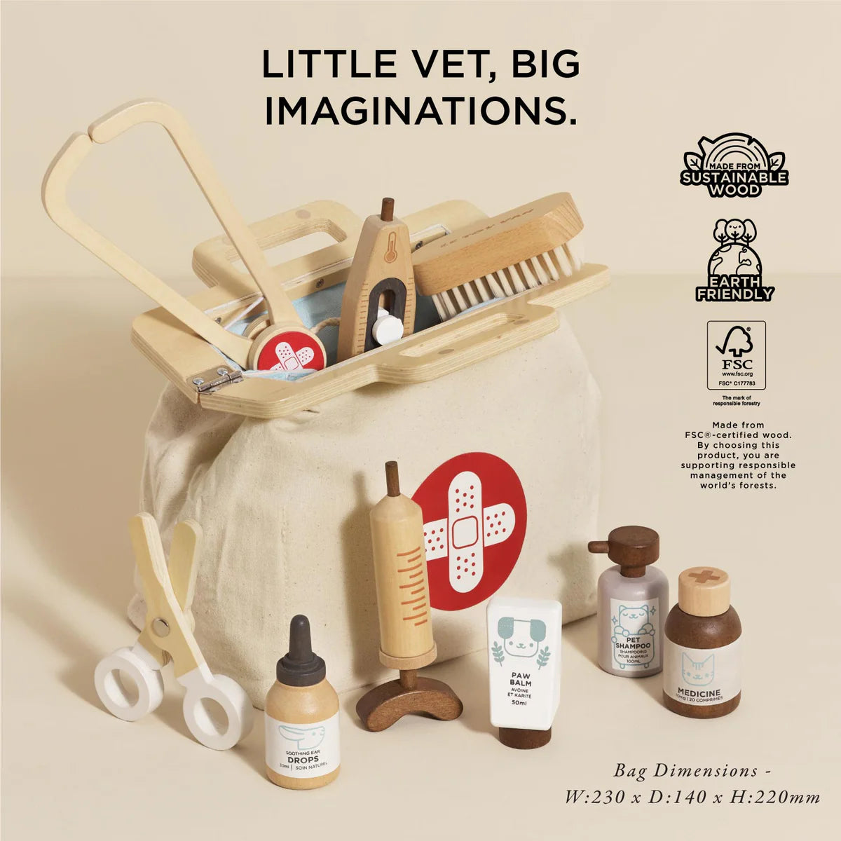 Le Toy Van Animal Vet Set