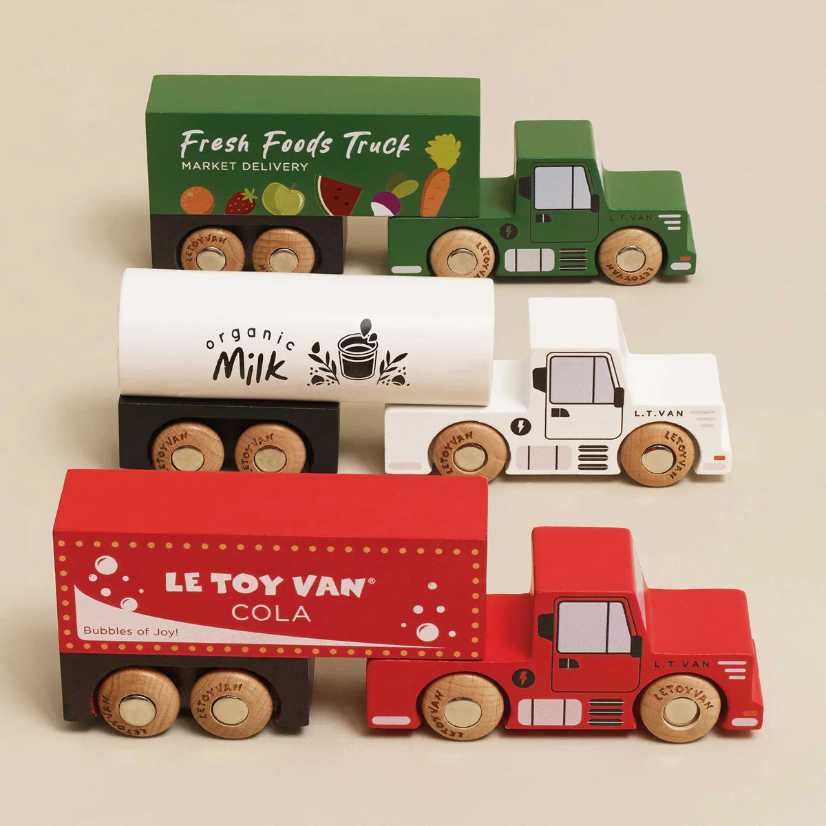 Le Toy Van Trailer Truck Vehicle Set