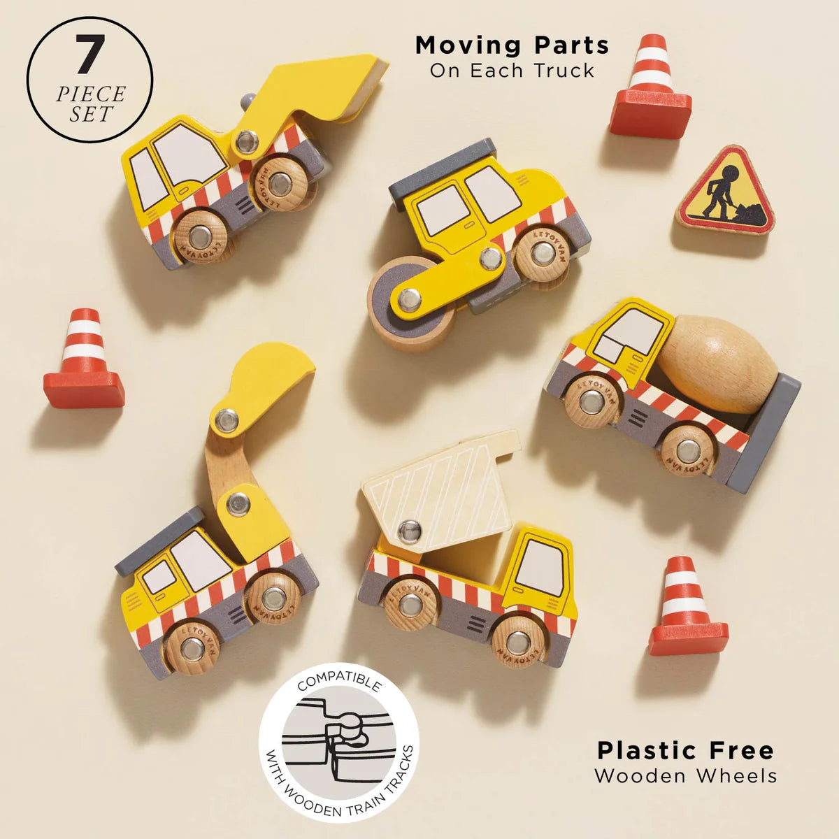 Le Toy Van Construction Vehicles