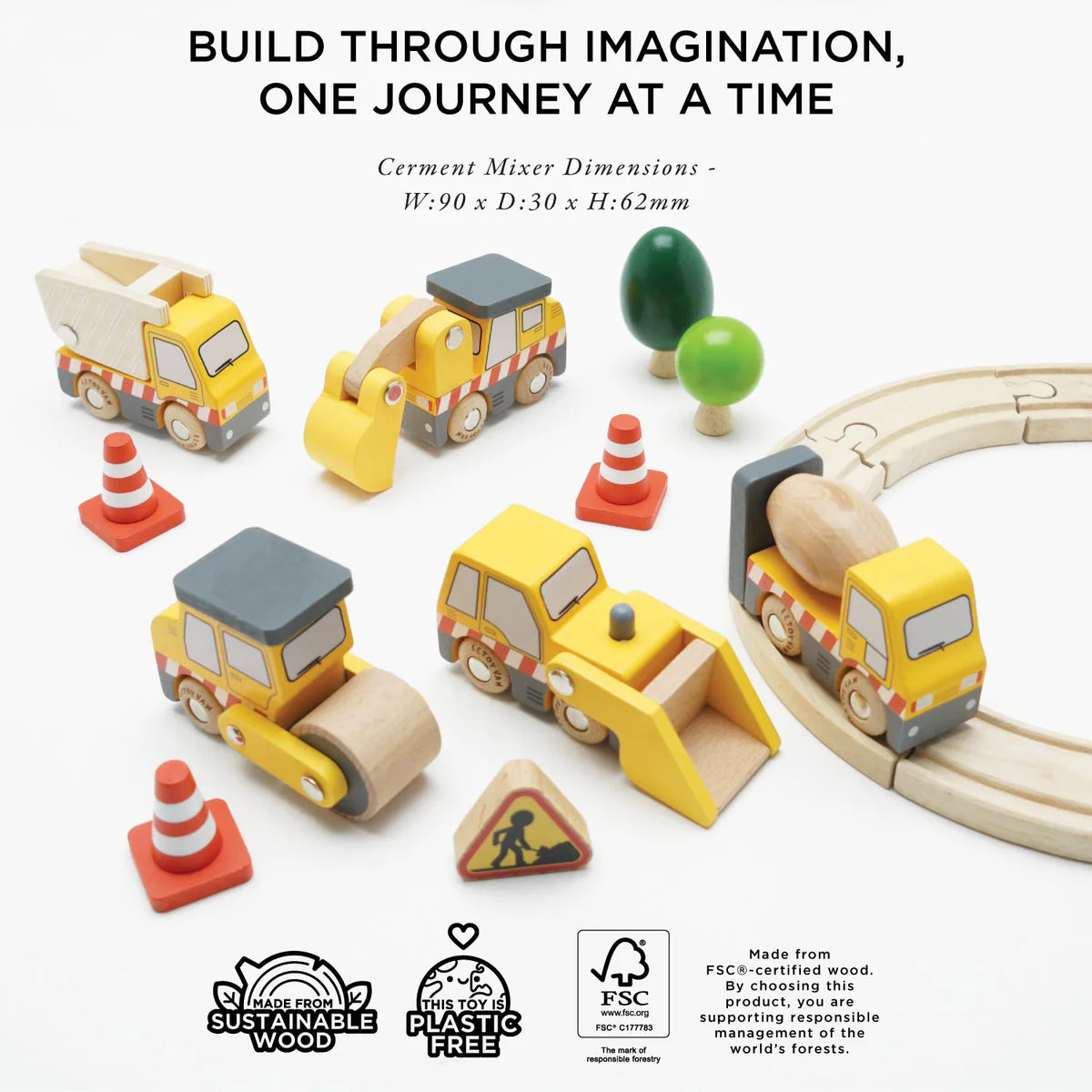 Le Toy Van Construction Vehicles