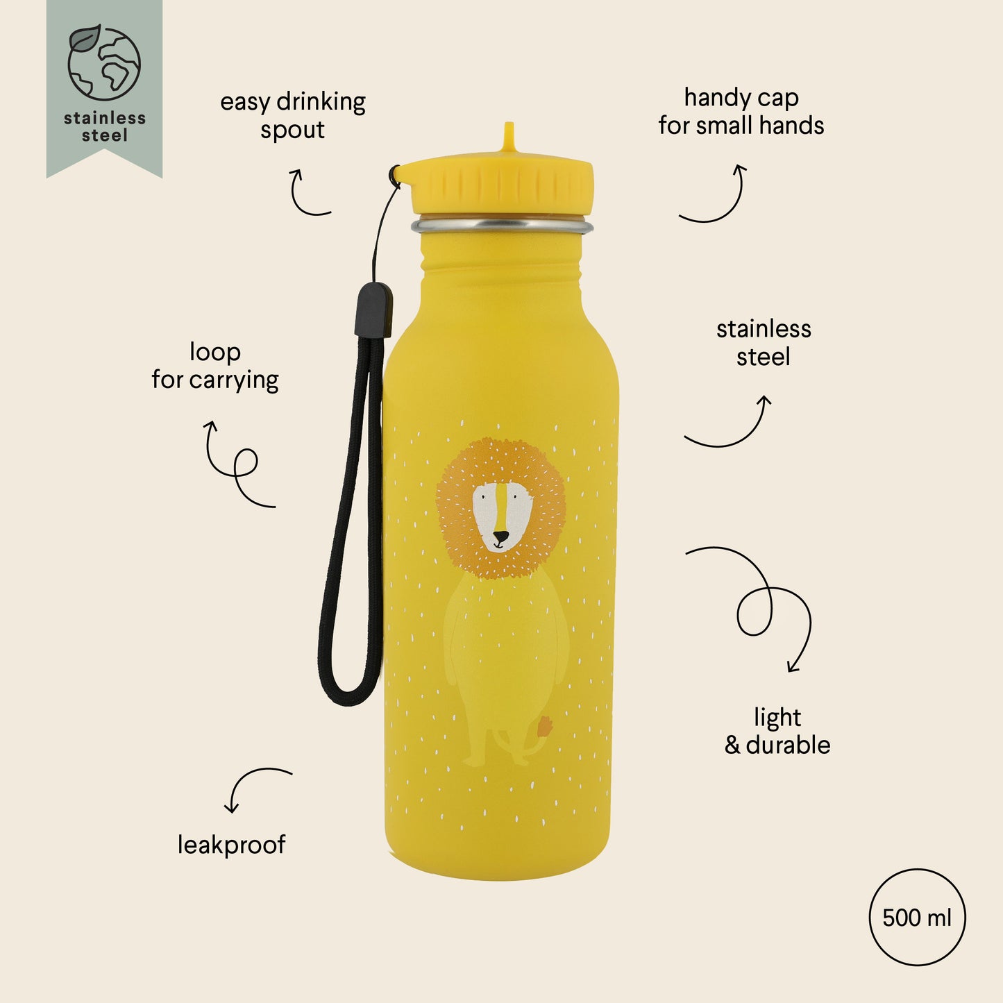 Trixie Bottle - 500ml - Mr Lion