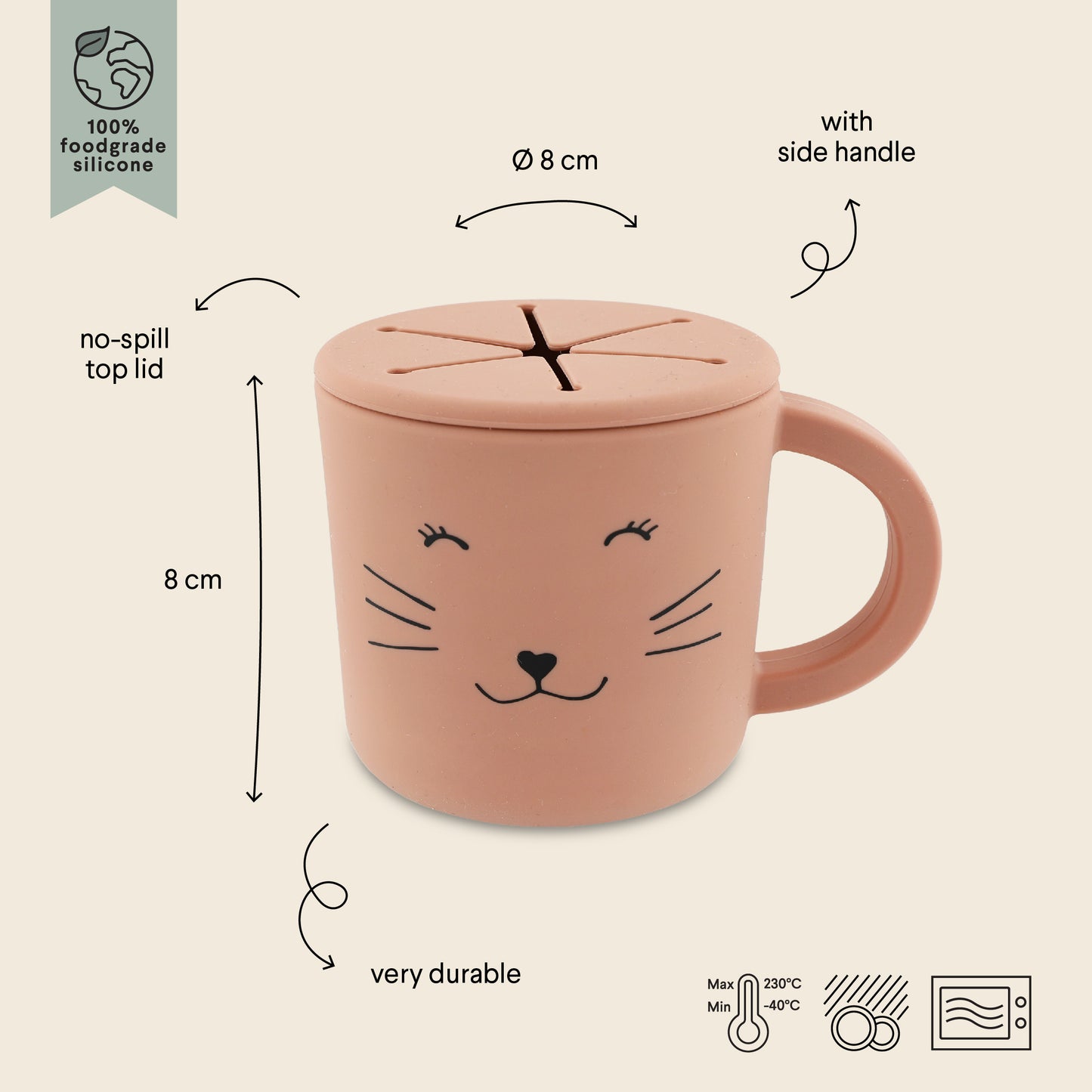 Trixie Silicone Snack Cup - Mrs Cat