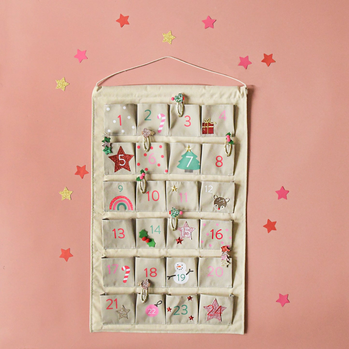 Rockahula Resuable Advent Calendar - Jolly Christmas