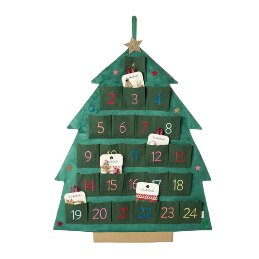 Rockahula Resuable Advent Calendar - Starry Christmas Tree