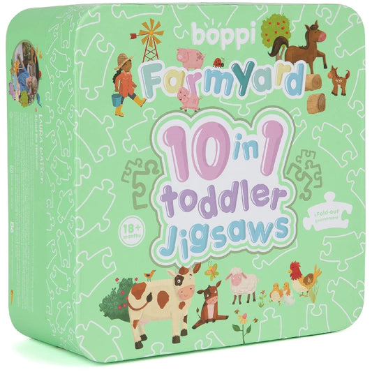 Boppi 10 in 1 Toddler Jigsaw - Farmyard