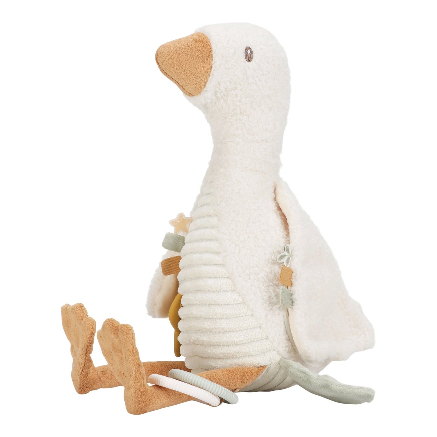 Little Dutch Activity Cuddle Goose - Newborn Naturals