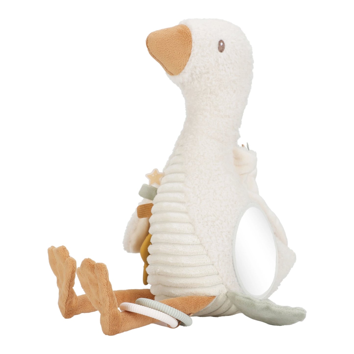 Little Dutch Activity Cuddle Goose - Newborn Naturals