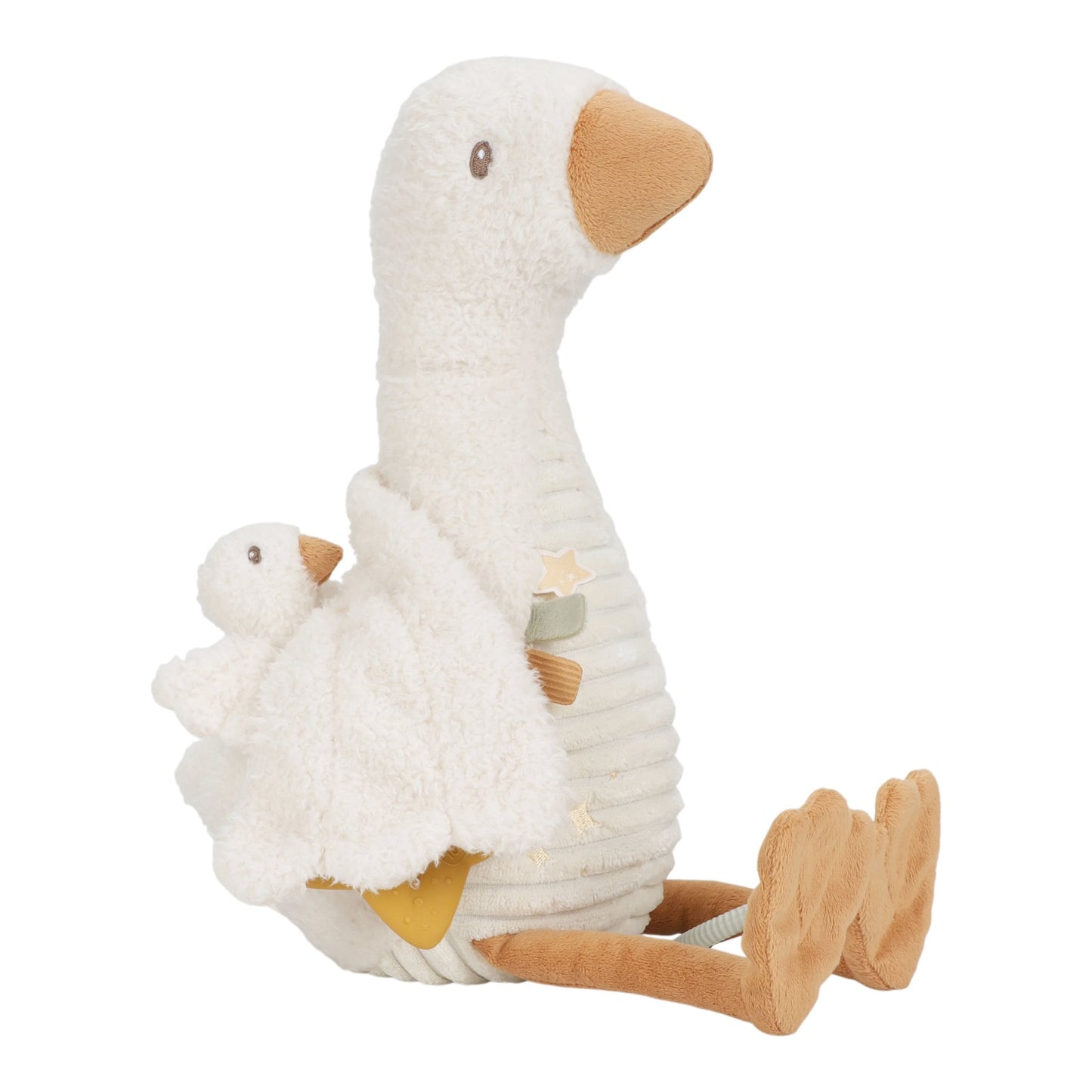 Little Dutch Activity Cuddle Goose - Newborn Naturals