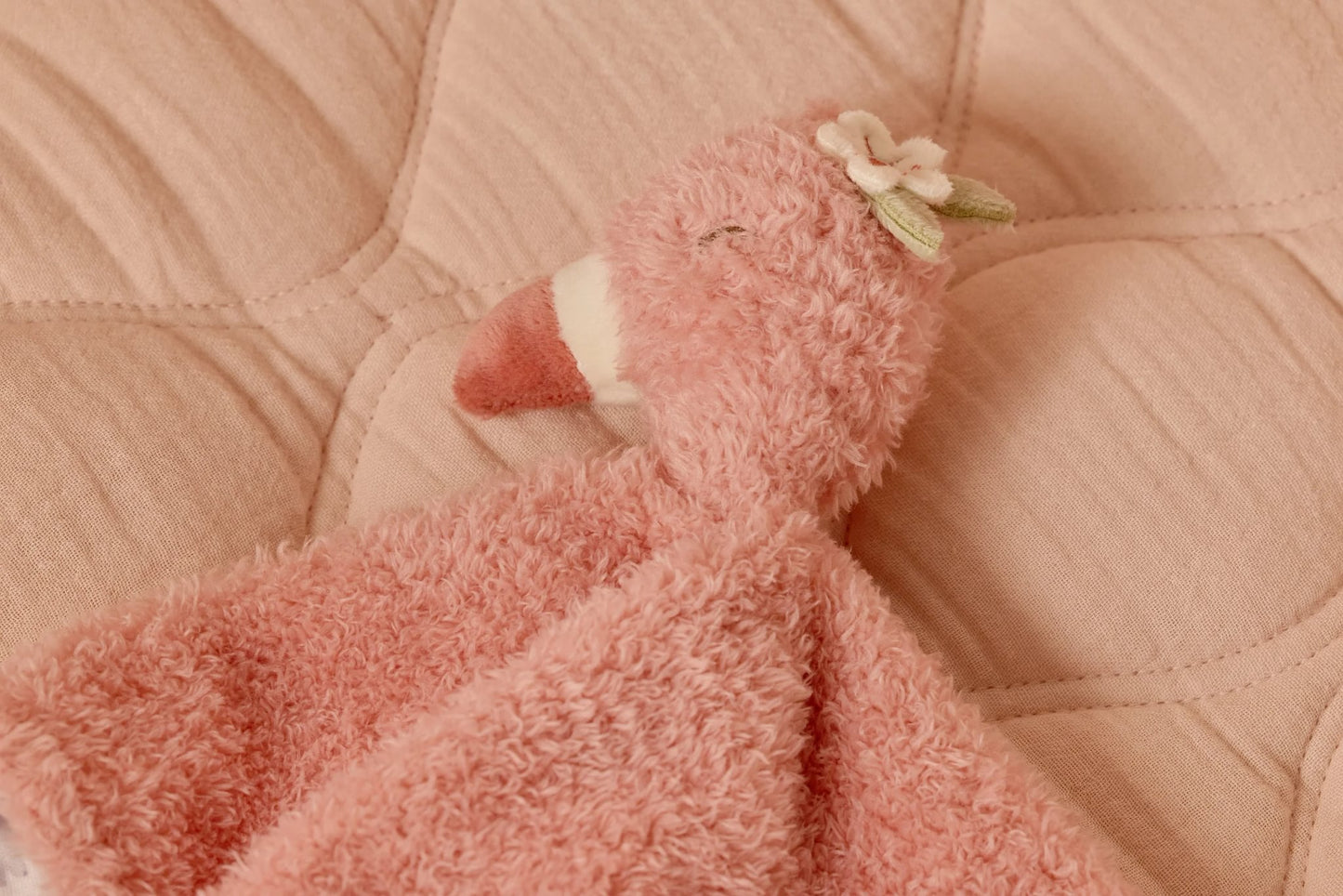 Little Dutch Cuddle Cloth Flamingo - Safari Friends