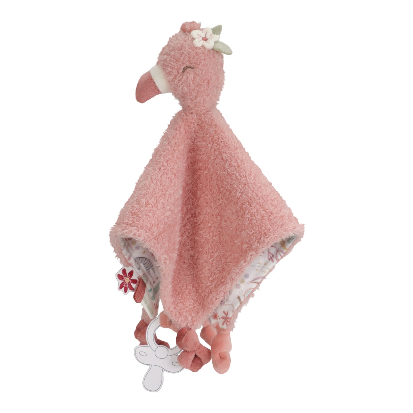 Little Dutch Cuddle Cloth Flamingo - Safari Friends