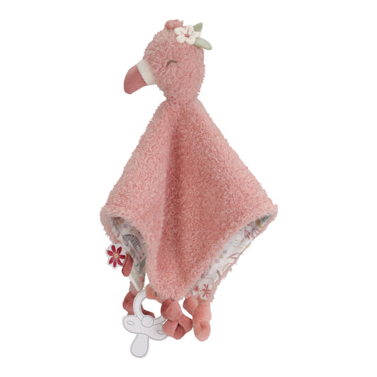 Little Dutch Cuddle Cloth Flamingo - Safari Friends
