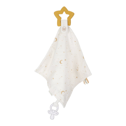 Little Dutch Cuddle Cloth with Teething Ring - Newborn Naturals