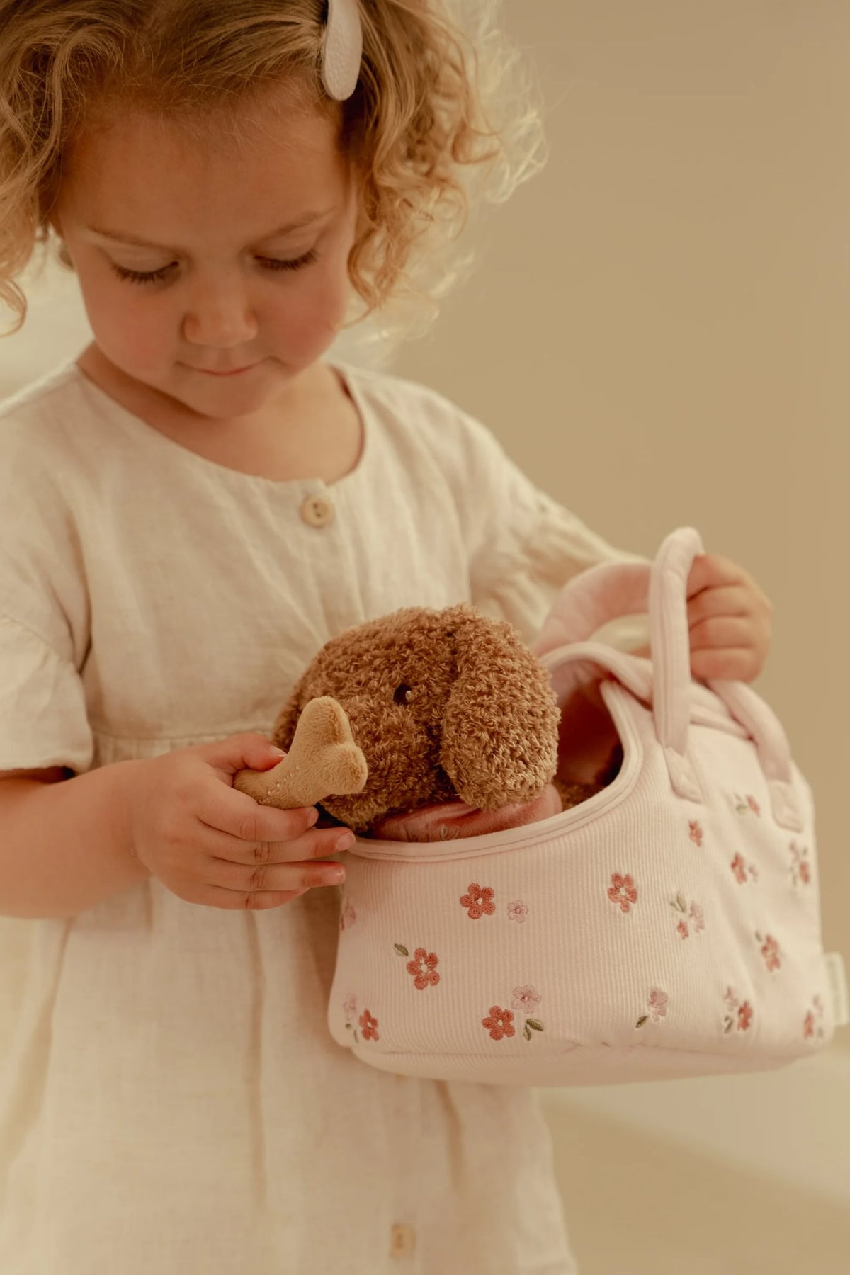 Little Dutch Plush Dog Jackie in Bag