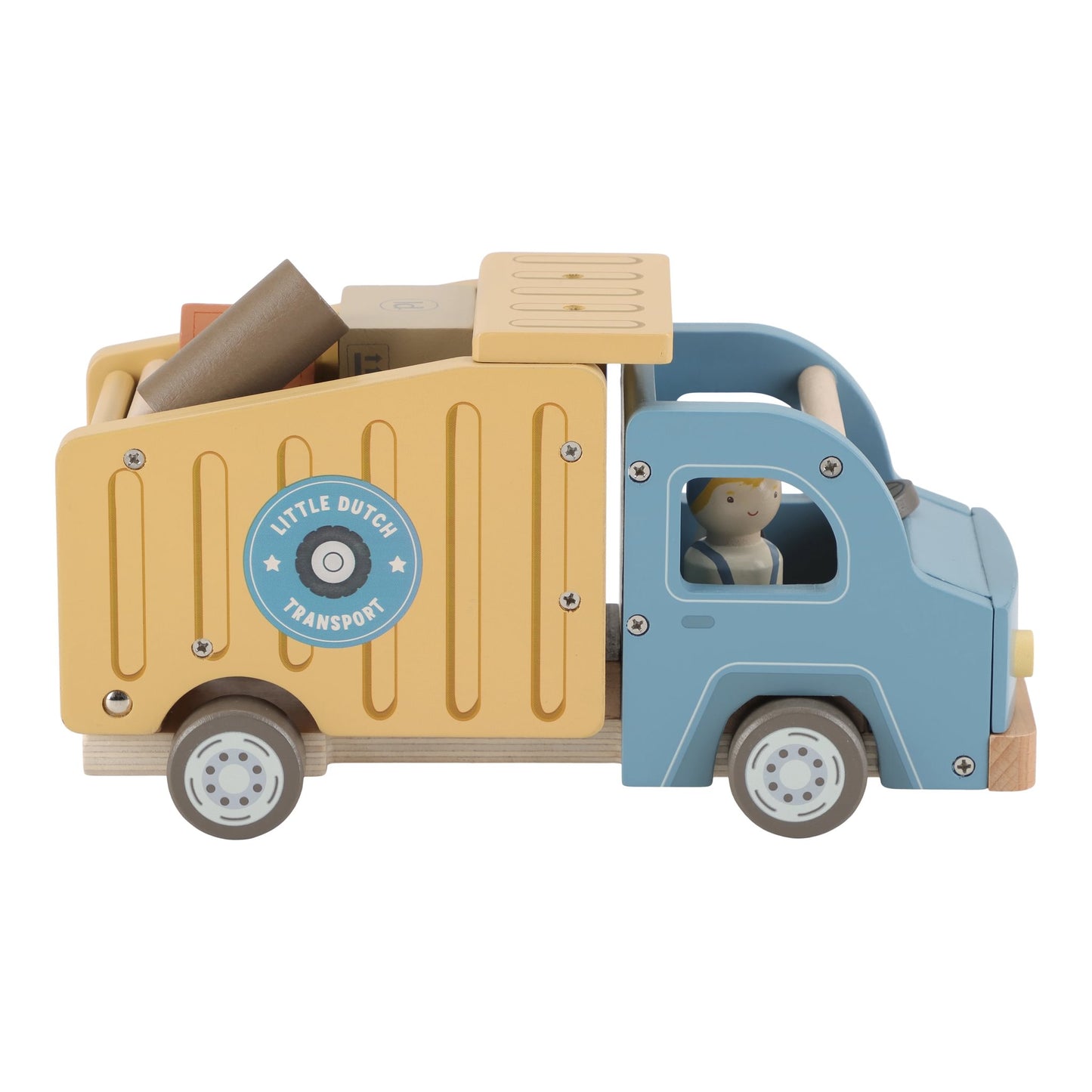Little Dutch Wooden Bin Lorry