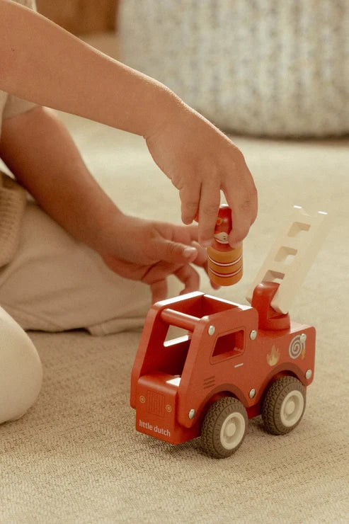 Little Dutch Fire Truck and Peg Doll