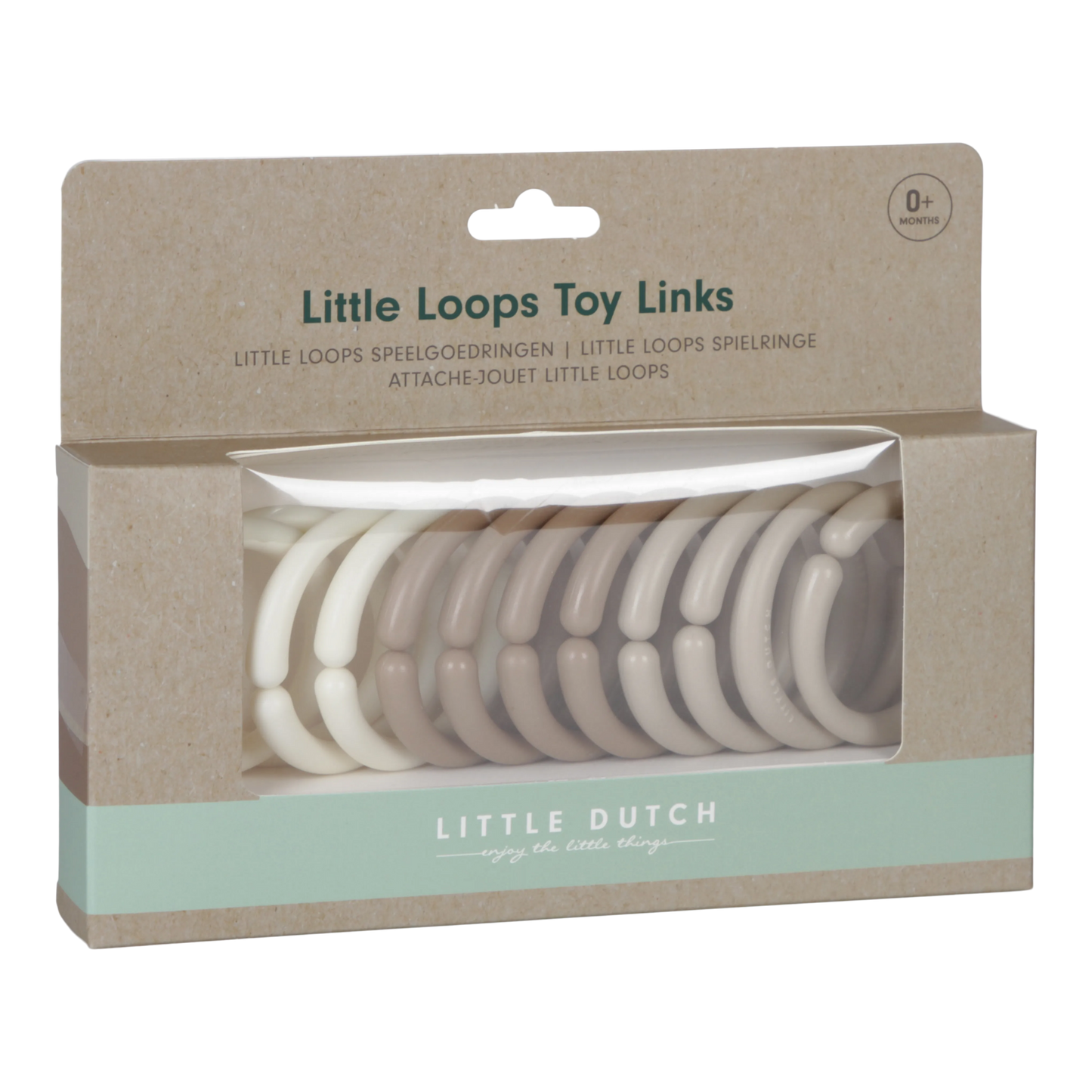 Little Dutch Little Loops Toy Links - Beige
