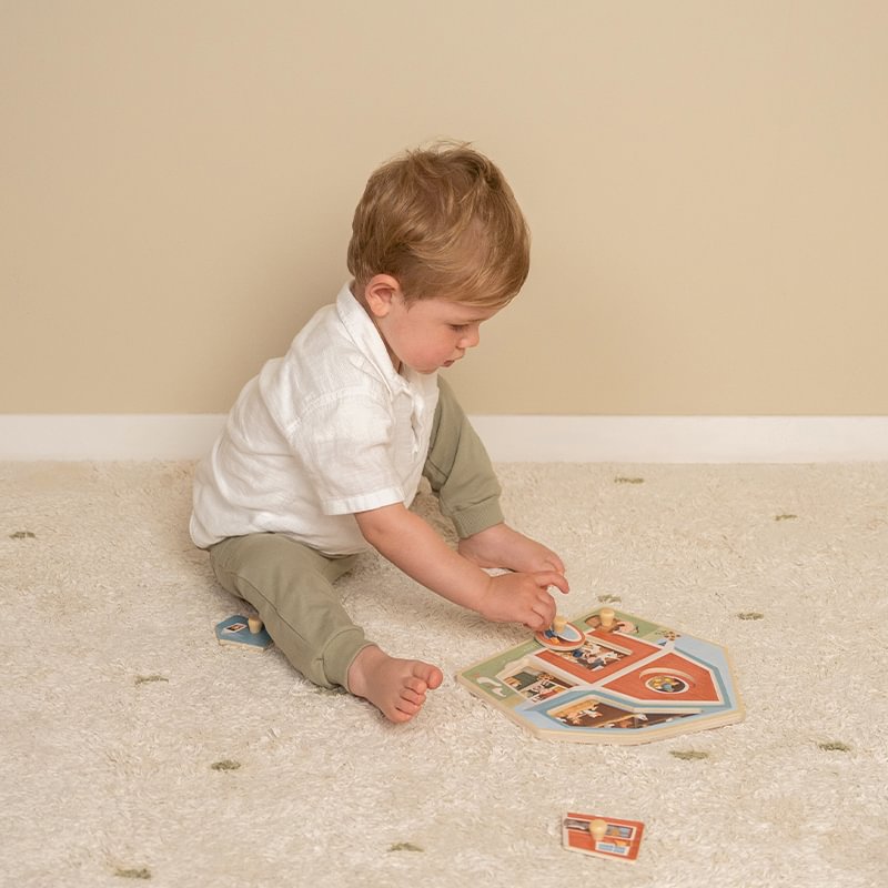 Little Dutch Little Farm Wooden Puzzle