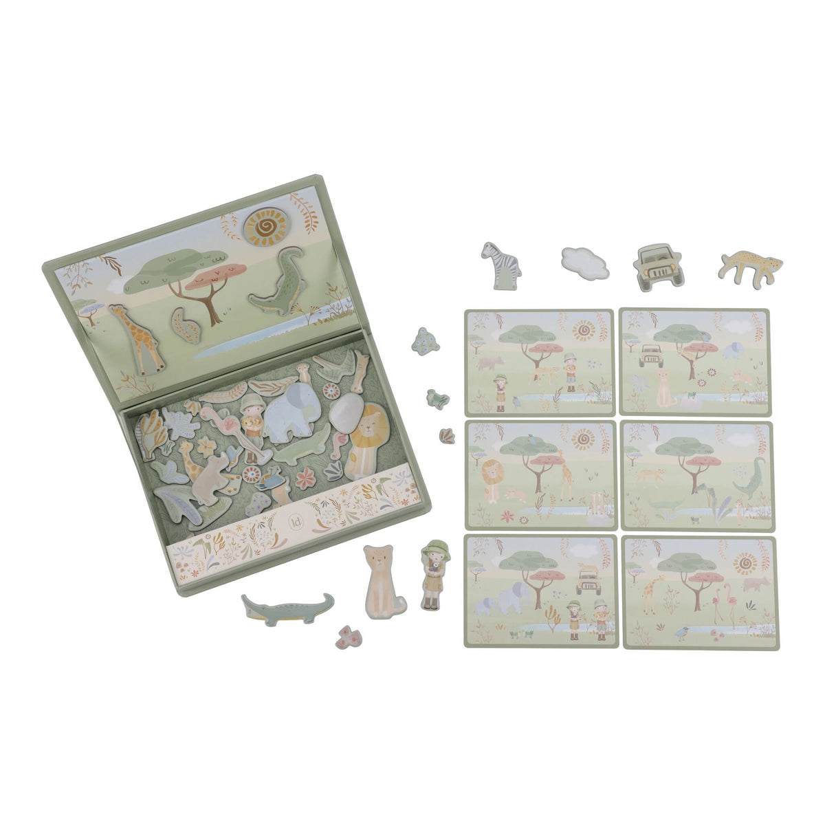 Little Dutch Safari Magnetic Playboard