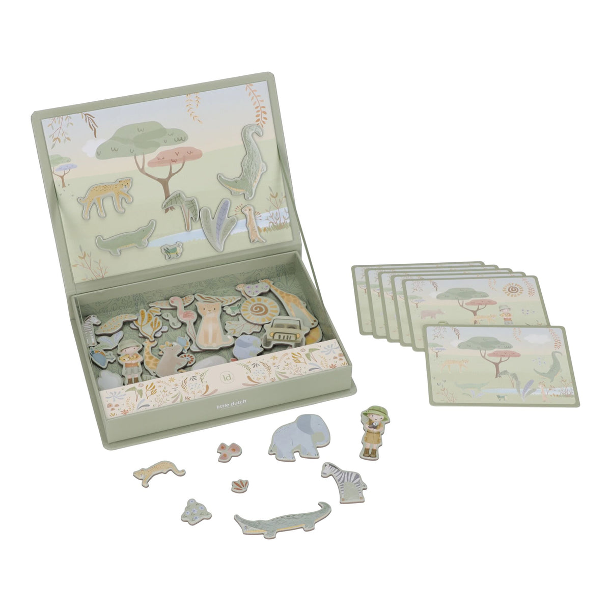 Little Dutch Safari Magnetic Playboard