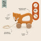 Trixie Wooden Pull Along - Mr Fox