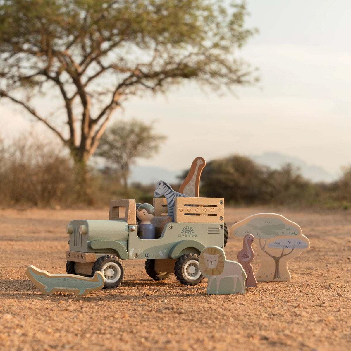 Little Dutch Safari Shape Sorter Car