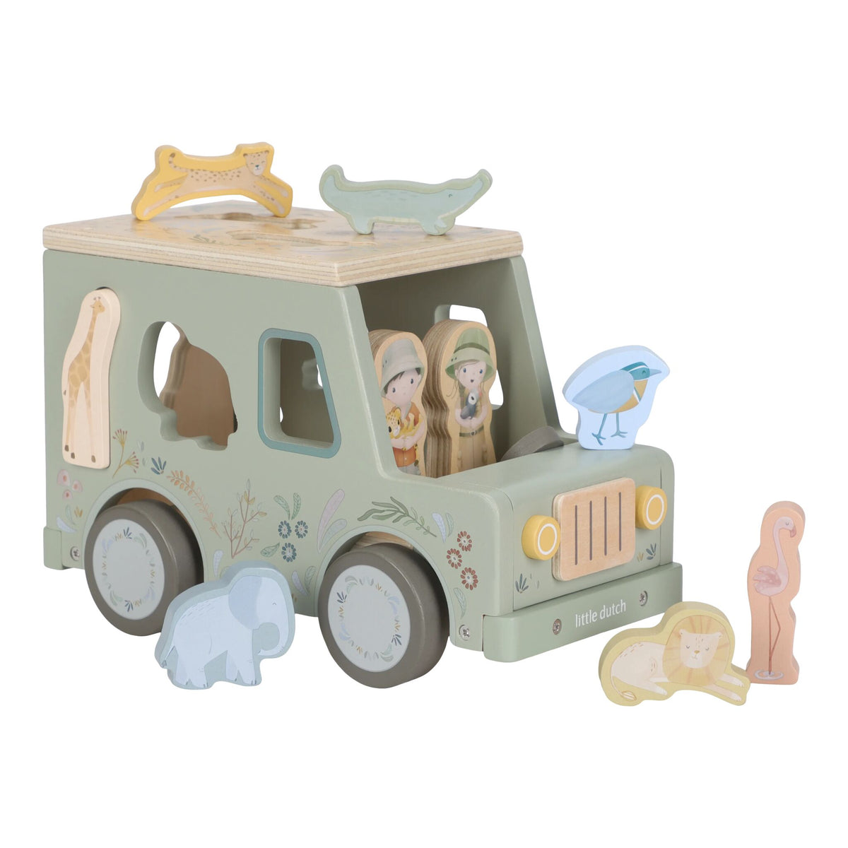 Little Dutch Safari Shape Sorter Car
