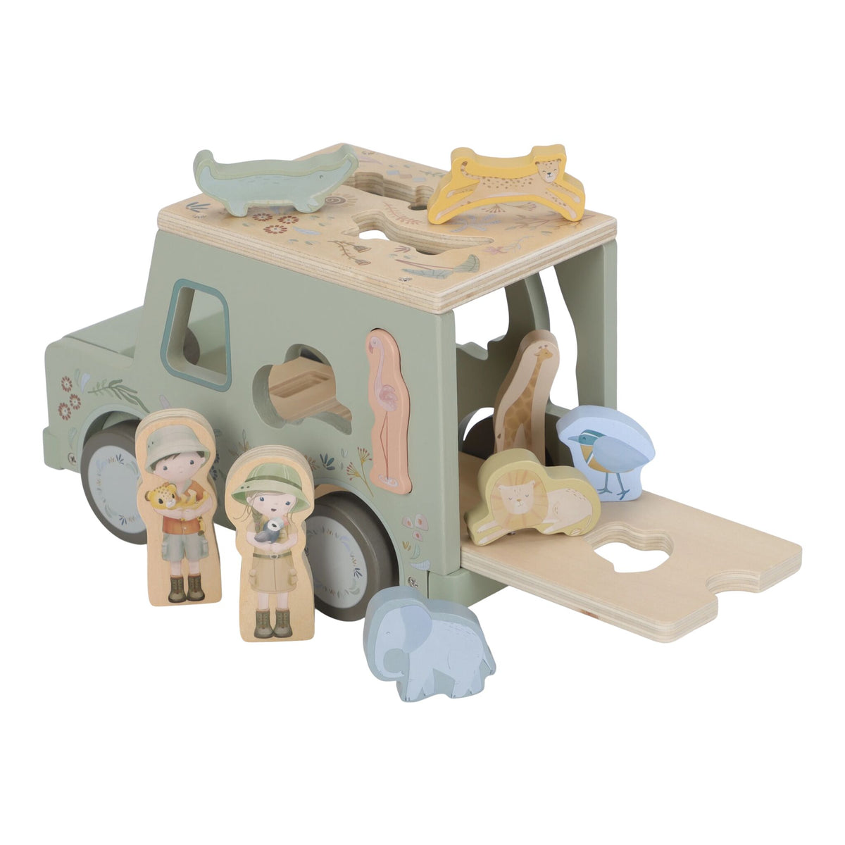 Little Dutch Safari Shape Sorter Car