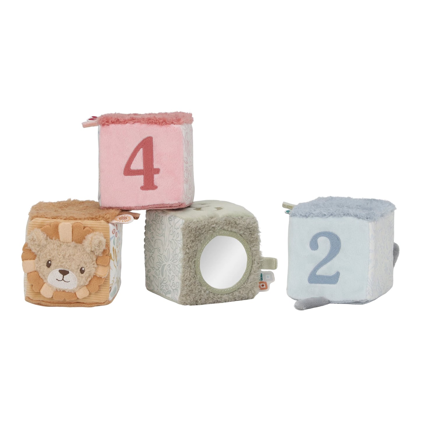Little Dutch Soft Blocks Set - Safari Friends