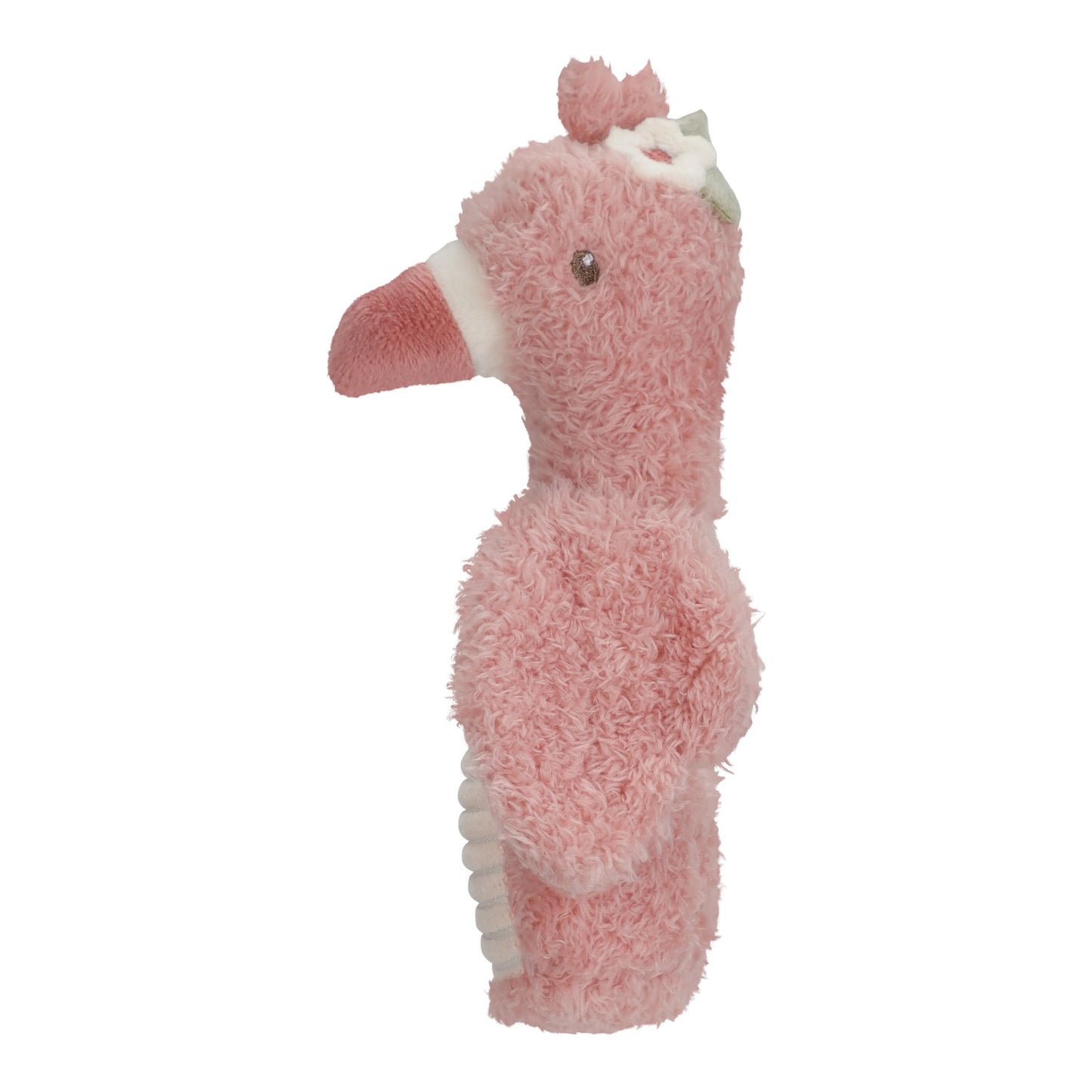 Little Dutch Flamingo Squeeze Rattle - Safari Friends