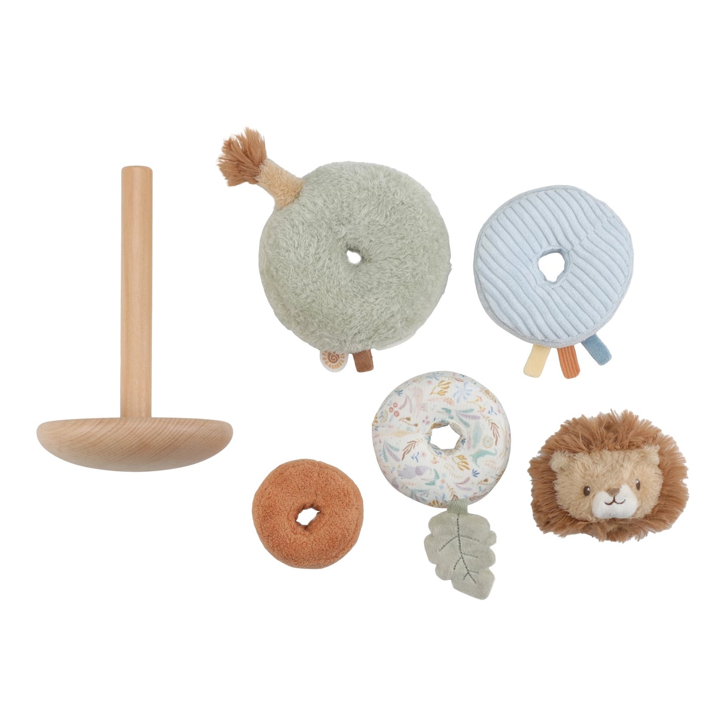 Little Dutch Lion Tumble Stacker - Safari Friends