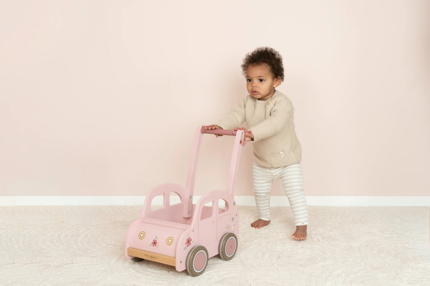 Little Dutch Baby Walker Wagon Pink
