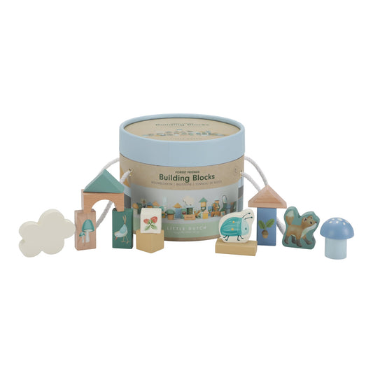Little Dutch Building Blocks - Forest Friends