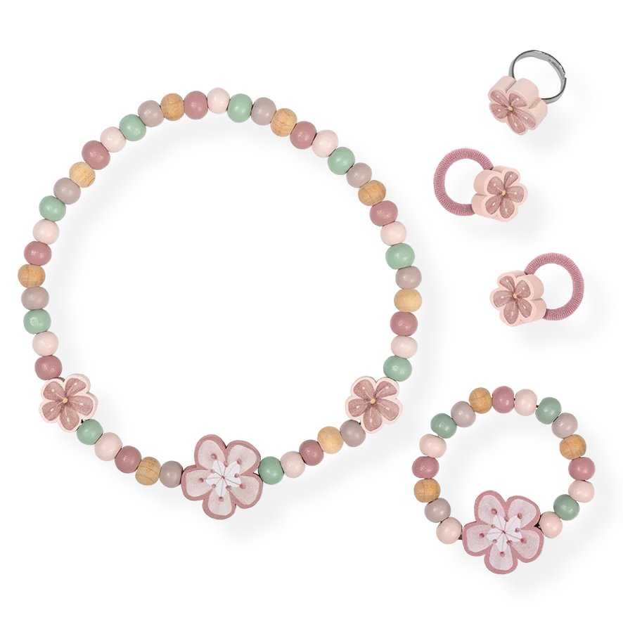 Litte Dutch Jewellery Set - Flowers