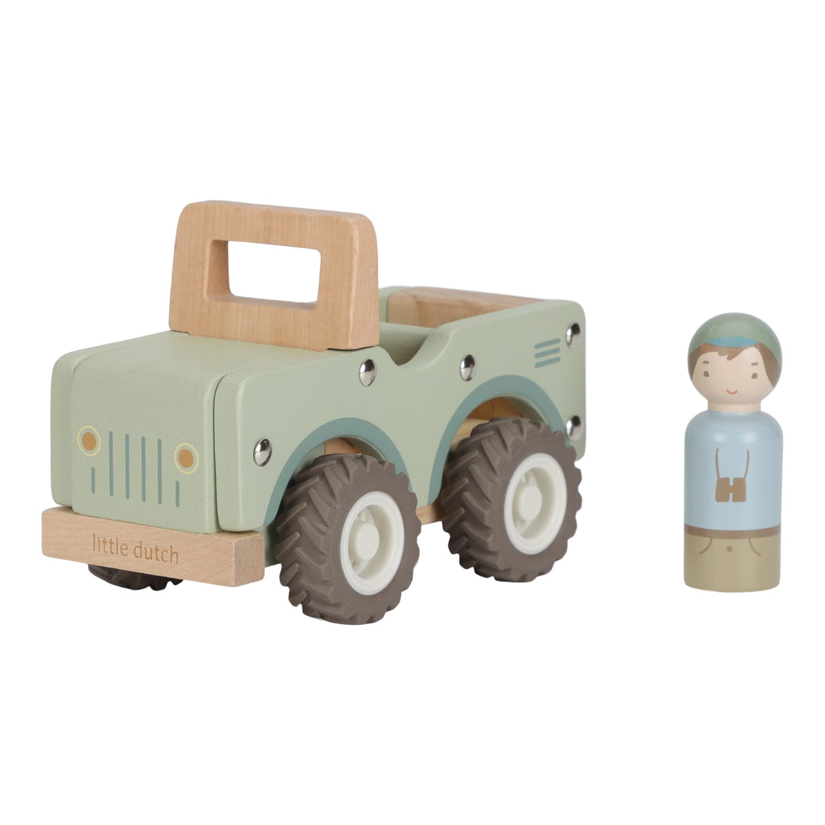 Little Dutch Wooden Safari Car - Green