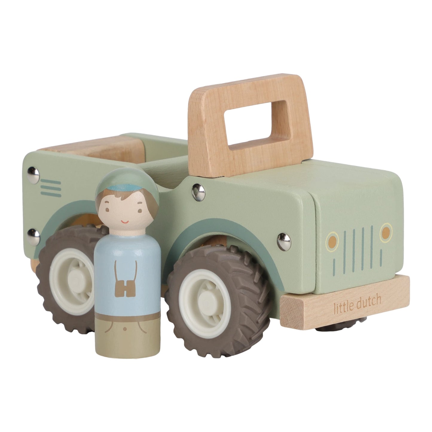 Little Dutch Wooden Safari Car - Green