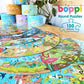 Boppi Round Jigsaw - 150 Pieces - Animals Around the World