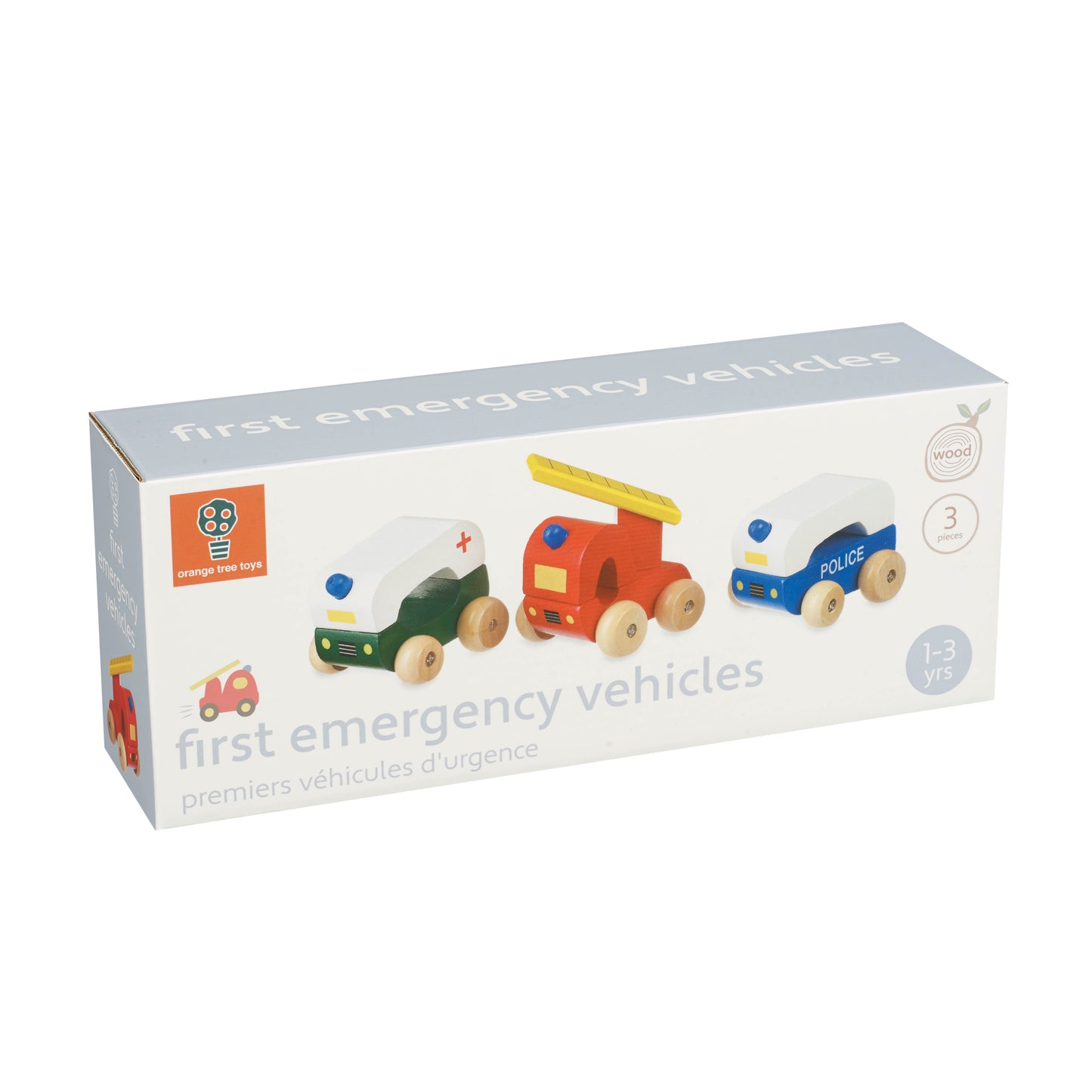 Orange Tree Toys First Emergency Vehicles