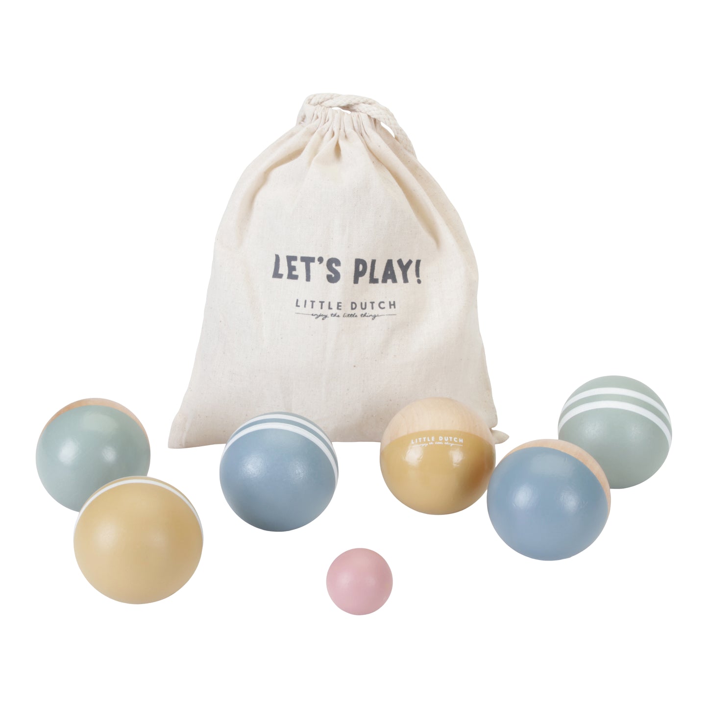 Little Dutch Wooden Boules Set