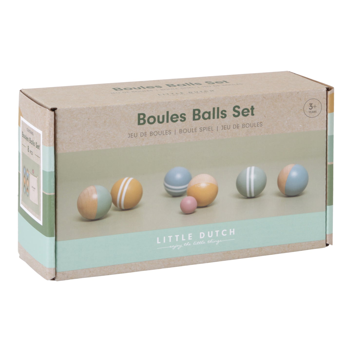 Little Dutch Wooden Boules Set