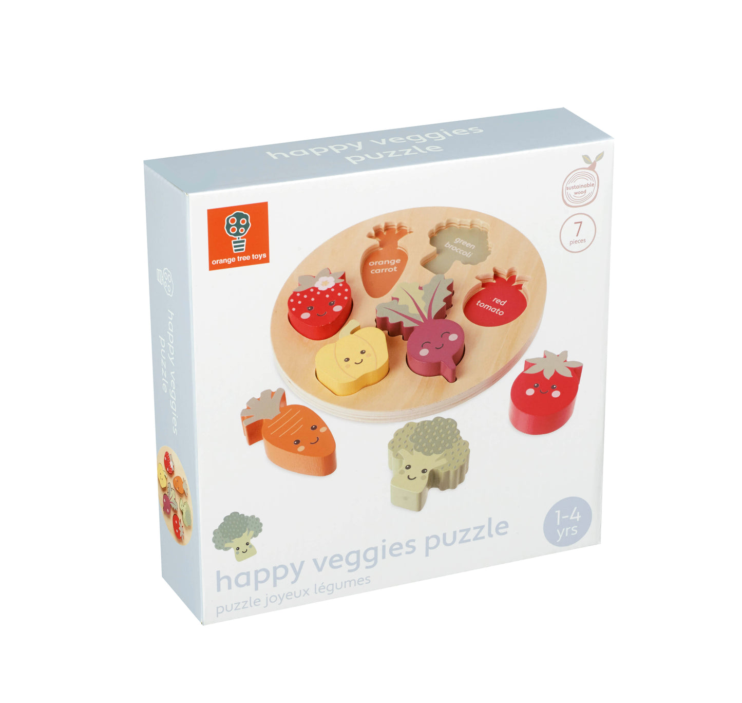 Orange Tree Toys Happy Veggies Puzzle