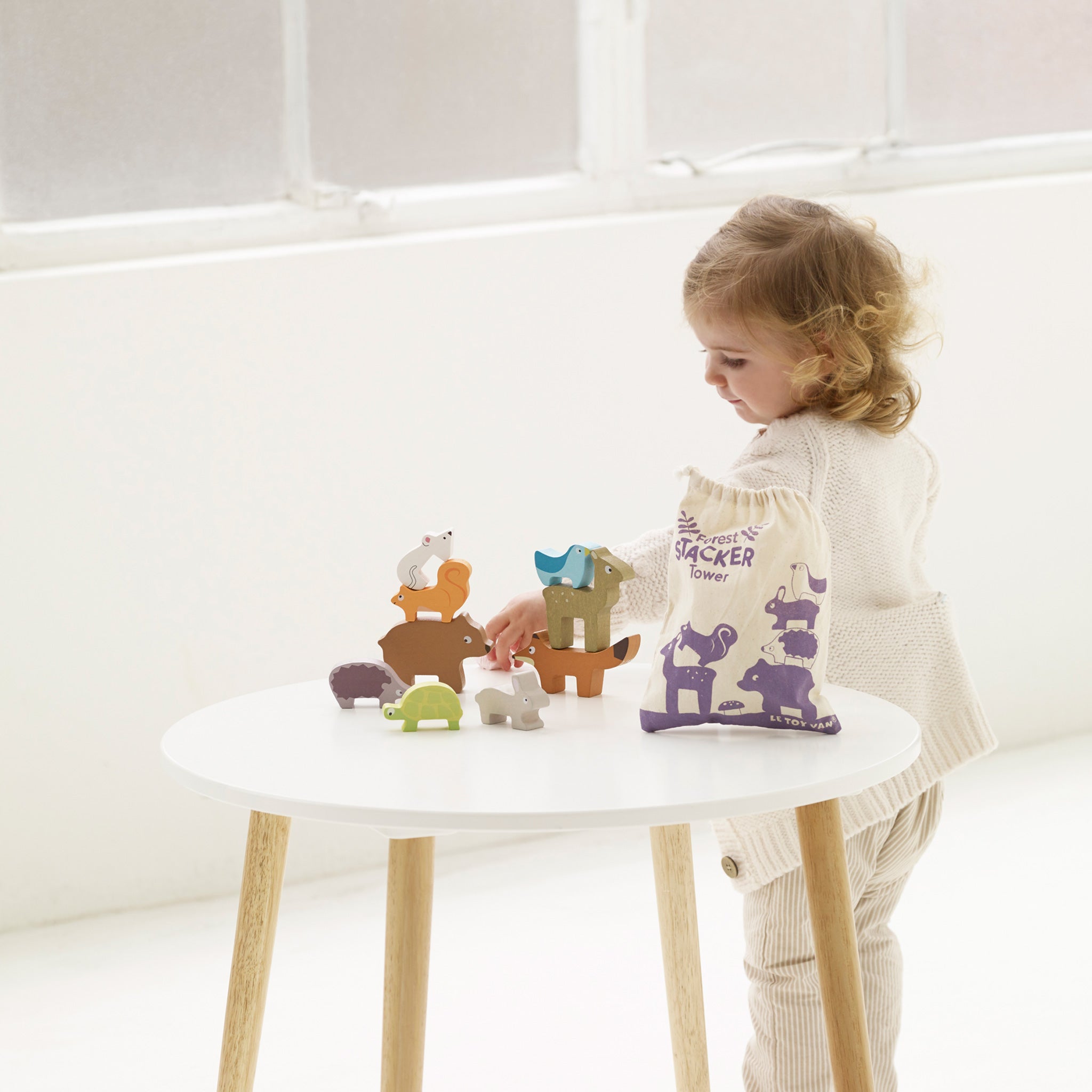 Le Toy Van Forest Wooden Stacking Animals – The Little Ark